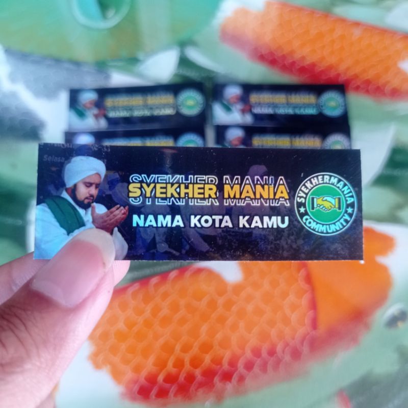 

(Minimal Order 10 pcs) Stiker Syekhermania Desain Ala Ala Streetwear