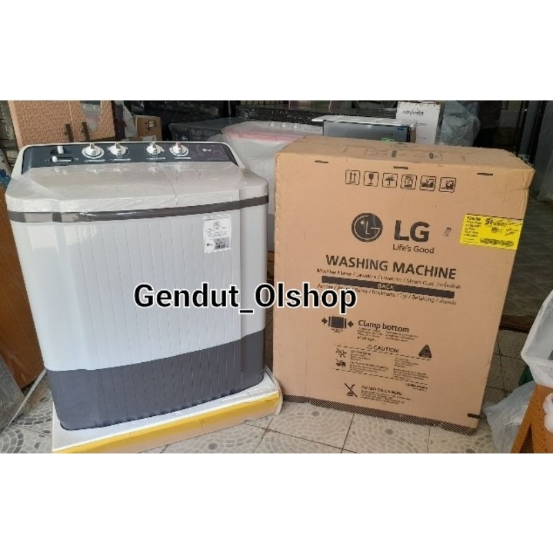 (Khusus Wilayah Kota Palembang) Mesin Cuci 2 tabung LG 8kg/Mesin Cuci LG P-8000, Palembang