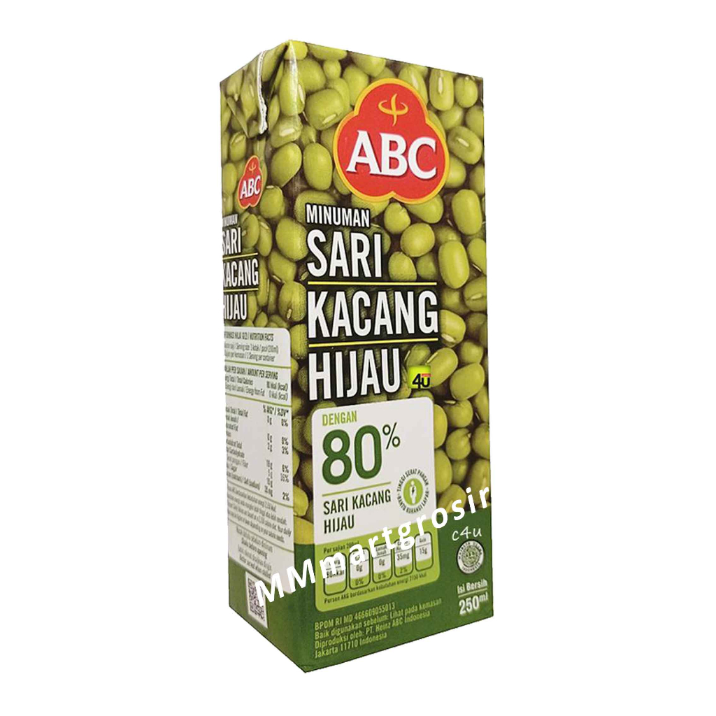 ABC Sari Kacang Hijau / Minuman kacang Hijau / Mung Bean Drink