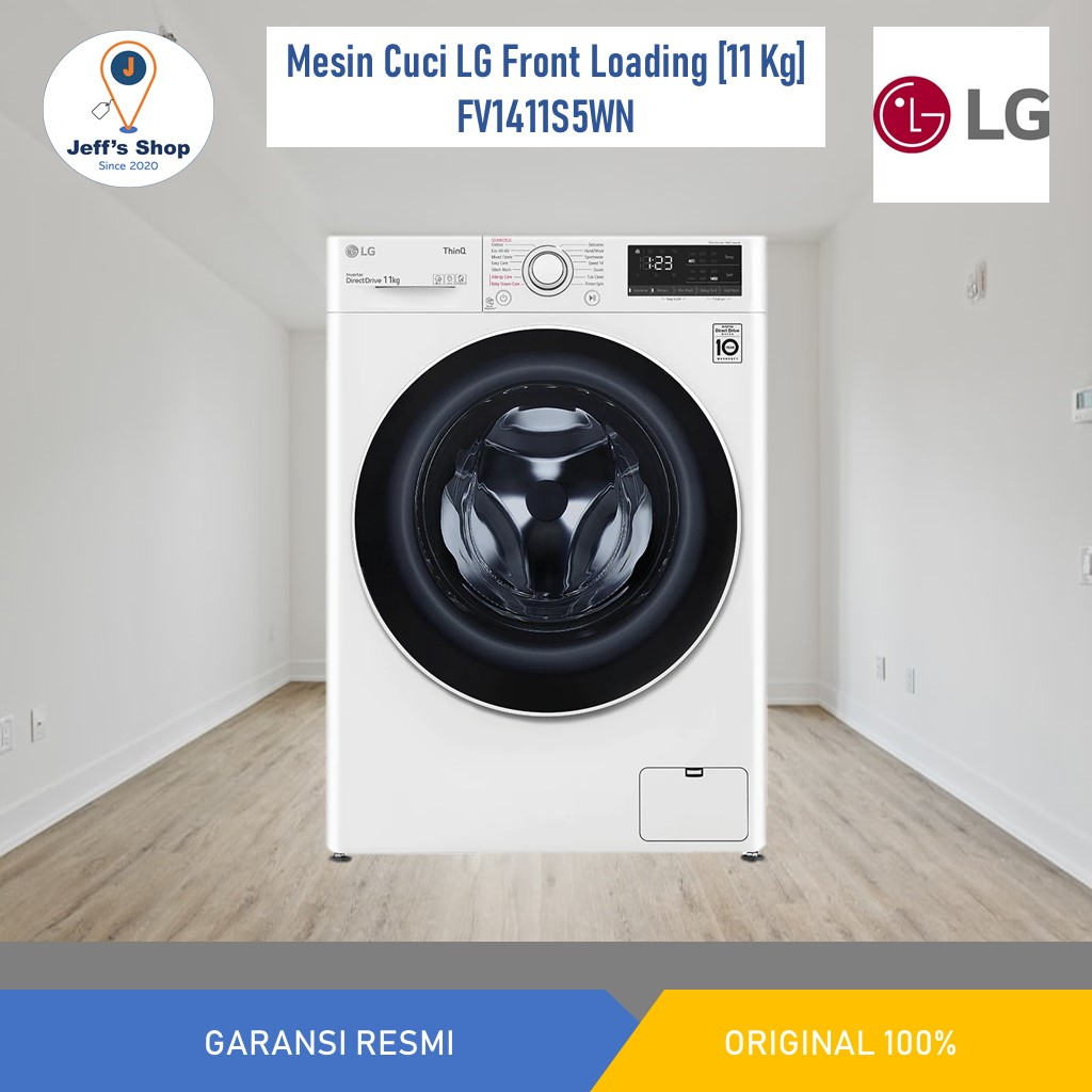 Mesin Cuci LG Front Loading [11 Kg] FV1411S5WN
