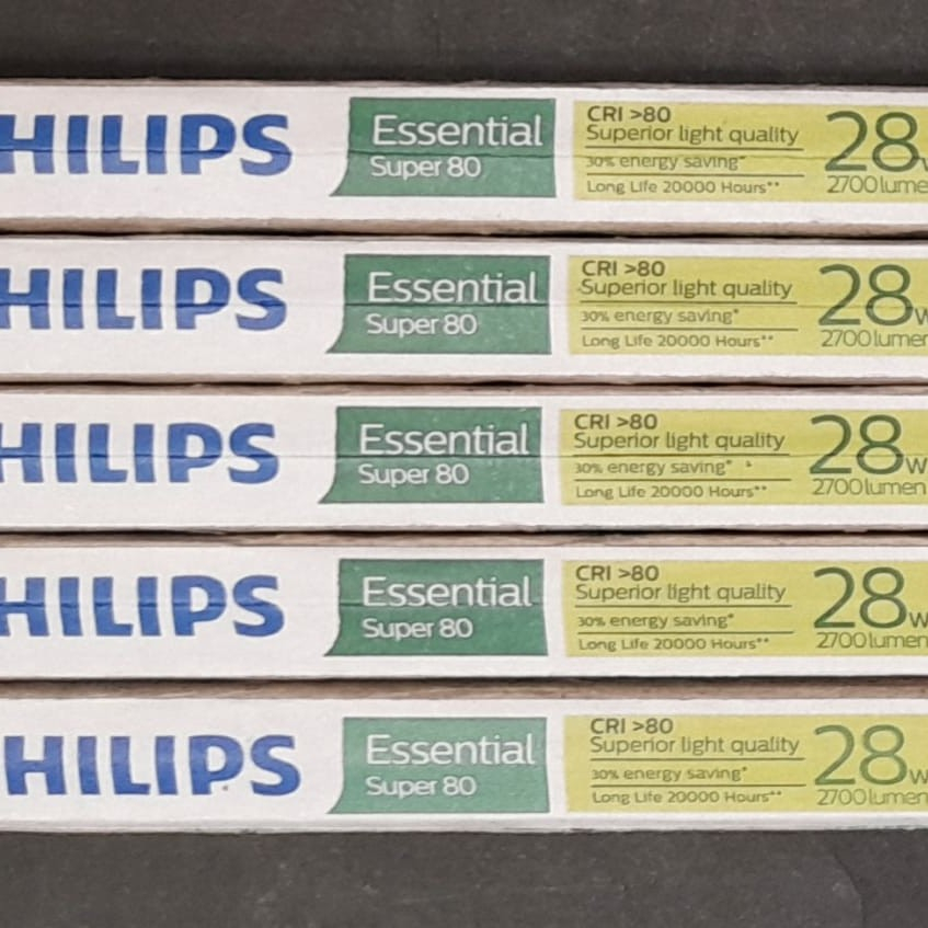 lampu refill tl-5 t5 essential 14w 21w 28w 865/840/830