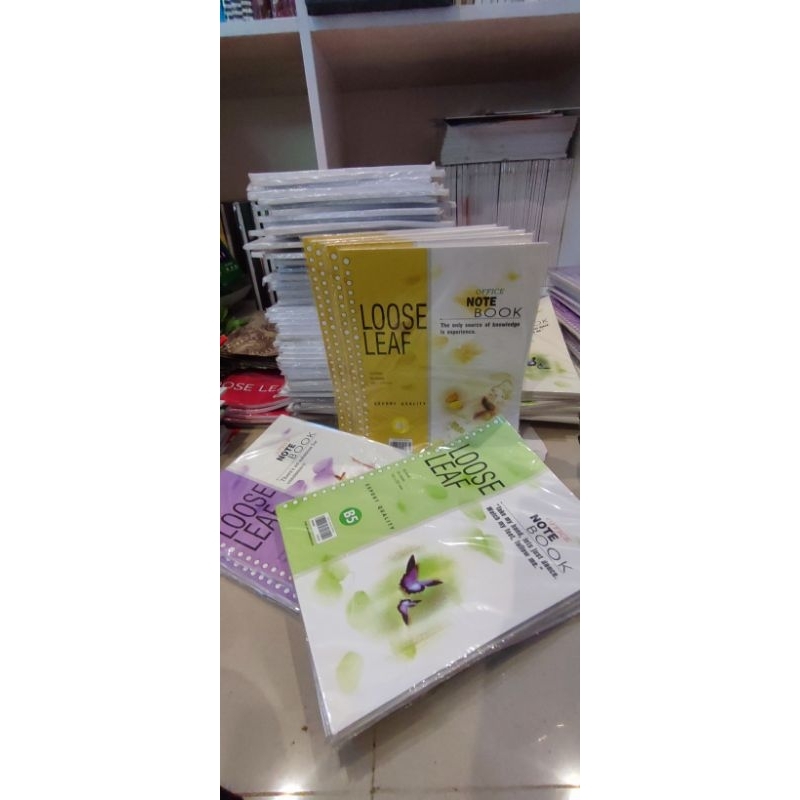 

Loose Leaf B5 Bergaris/ Isi Binder Bergaris Sigma/ Isi Binder 50 sheets