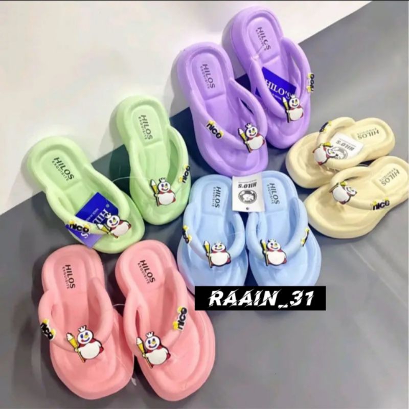 Sandal anak perempuan Mixue terbaru Sandal anak wanita ringan Motif MIXUE