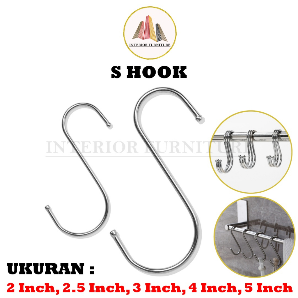 Hook S Gantungan Serbaguna Cantolan Hook Serbaguna