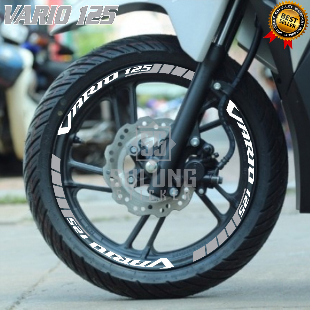 Stiker Velg Motor Vario 125 Cutting Sticker Variasi Pelk Termurah