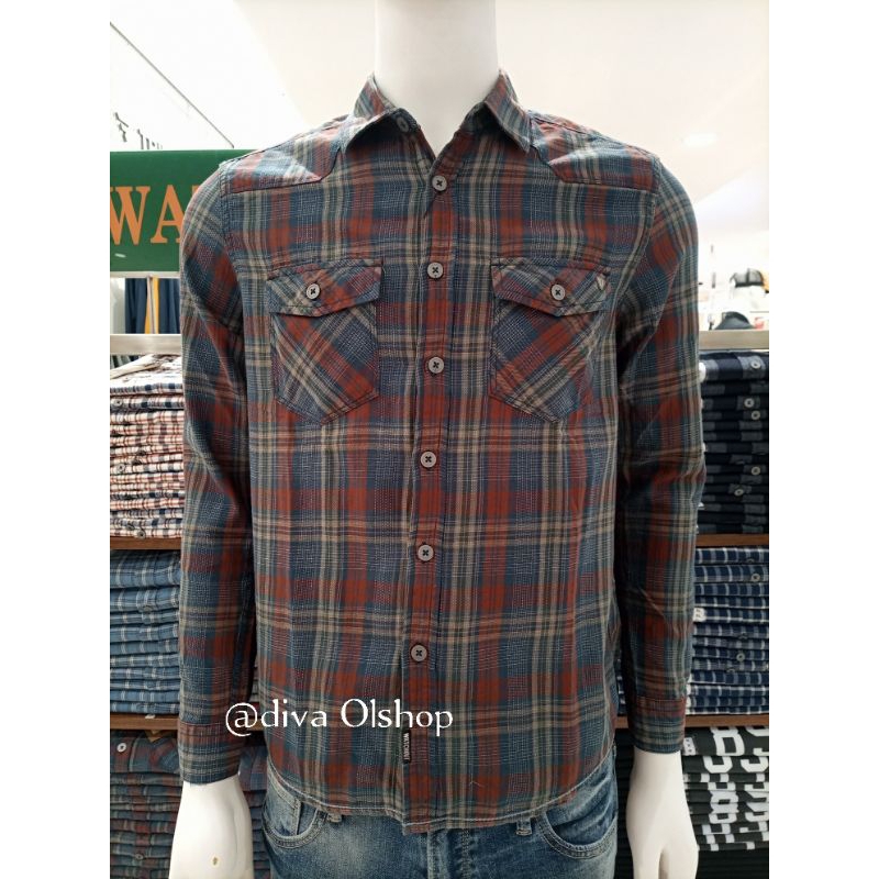 WATCHOUT JEANS ORIGINAL Kemeja pria