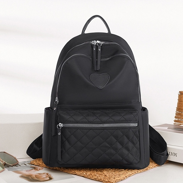 TAS RANSEL WANITA KOREA IMPORT ANTI AIR BACKPACK GENDONG PUNGGUNG SEKOLAH REMAJA KOREA HITAM WELLINA TA844B5 KULIAH KERJA MURAH BRANDED PREMIUM FASHION CEWEK KEKINIAN