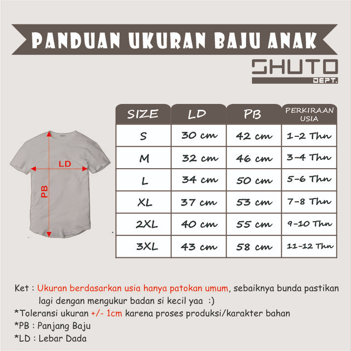 SHUTO Baju Kaos Anak Laki Laki Lengan Panjang 1-12 Tahun Warna Putih/Kaos Anak Laki Laki/Baju Anak Laki Laki Katun/ Kaos Distro Anak