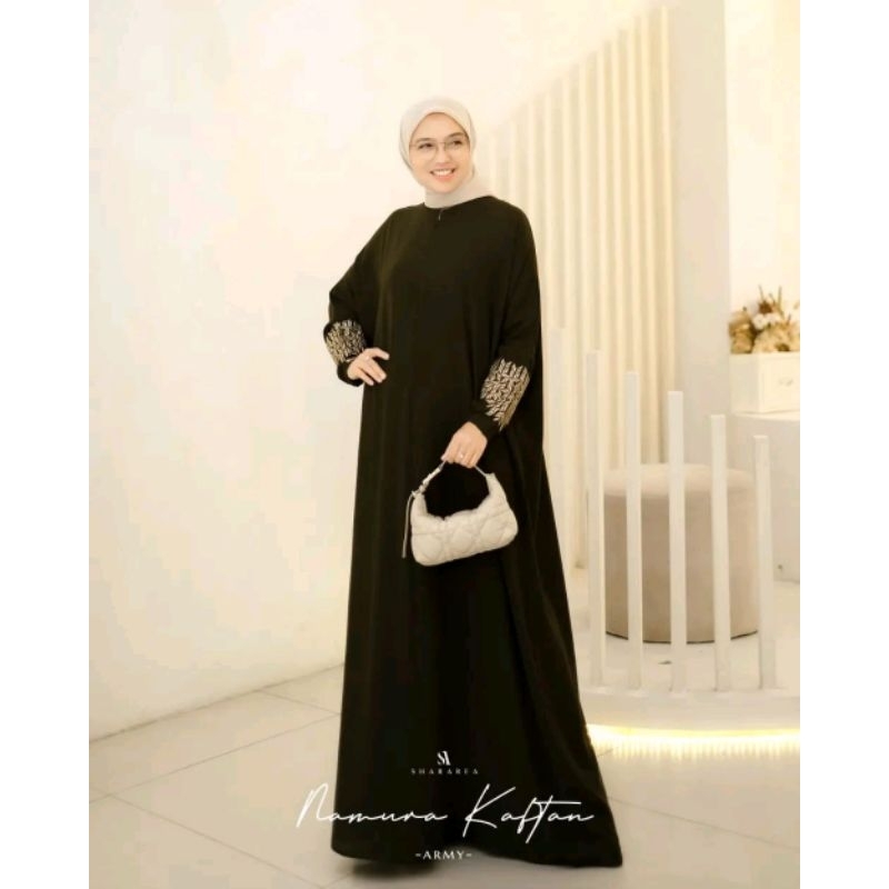 NAMURA KAFTAN (KAFTAN SAJA) ORI BY SHARAREA_READY SIAP KIRIM