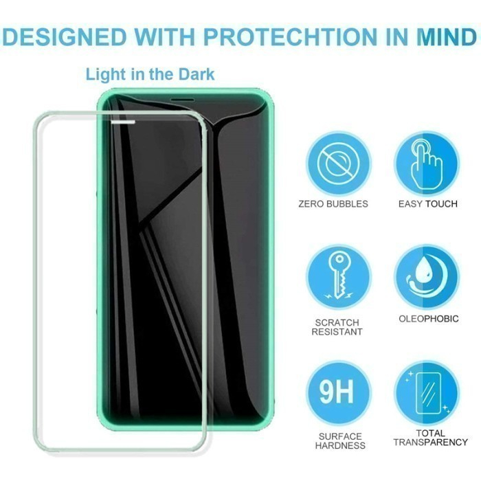 TEMPERED GLASS LUMINOUS GLOW IN THE DARK - REALME C55 - REALME C53 ( BINTANG ACC )