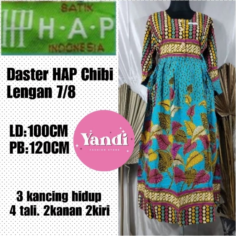 DASTER HAP CHIBI LENGAN 7/8 LD 100 CM