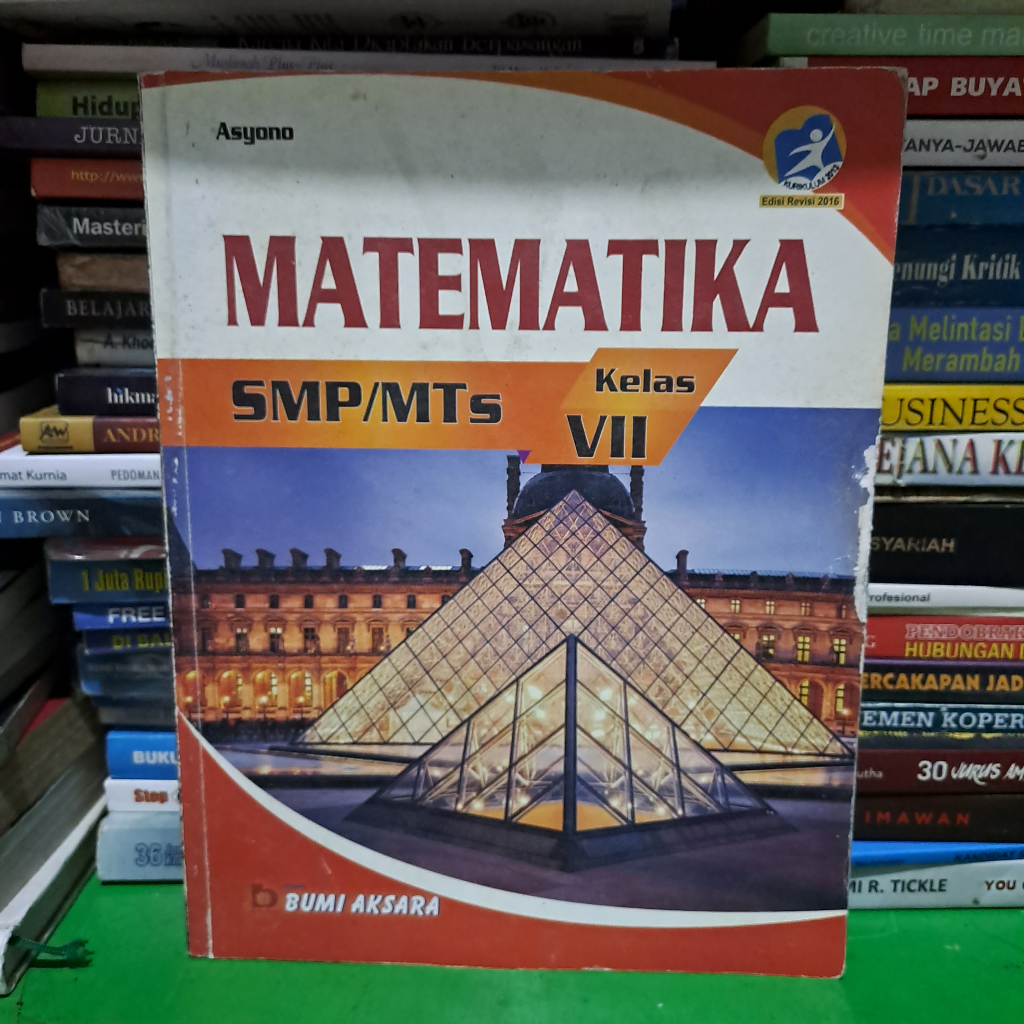 BUKU BEKAS MATEMATIKA SMP KELAS 1/2/3 BUMI AKSARA