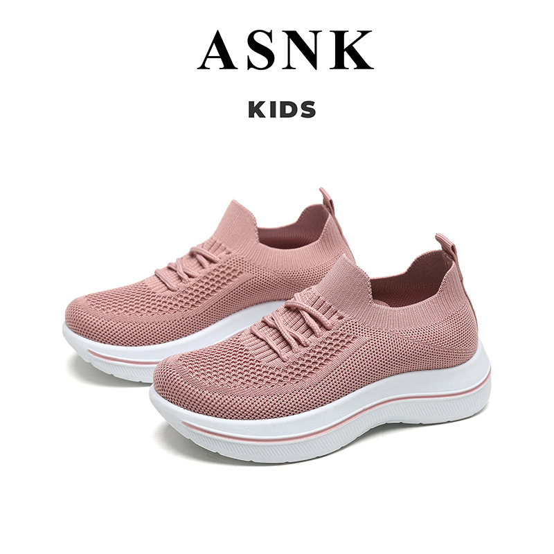 [GROSIR][COD] SEVEN_DAY SEPATU SLIP ON RAJUT SNEAKERS ANAK CEWEK COWOK USIA 7-9 THN WM2330 MAROON