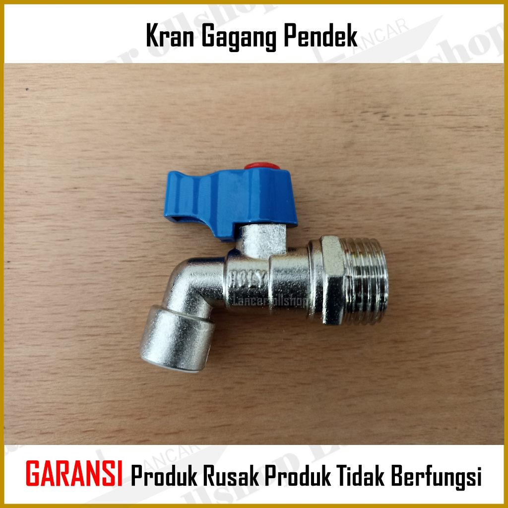 Kran babet pendek 1/2 / 3/4 inch / Kran Air