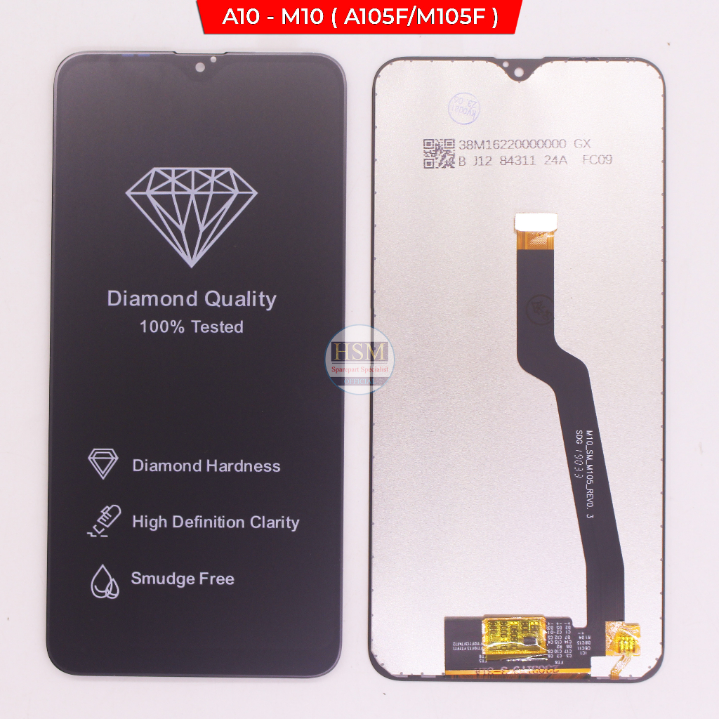 LCD SAMSUNG GALAXY A10/A105F/M10/M105F FULLSET TOUCHSCREEN ORI OEM