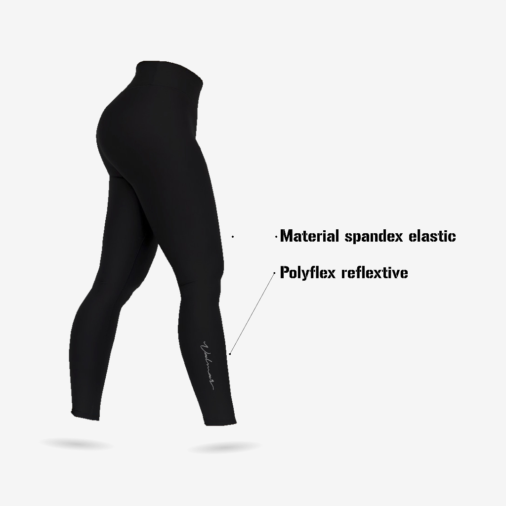 Valmar legging panjang pinggang tinggi olahraga wanita / leging long sport woman high waist / lejing bahan spandex elastis