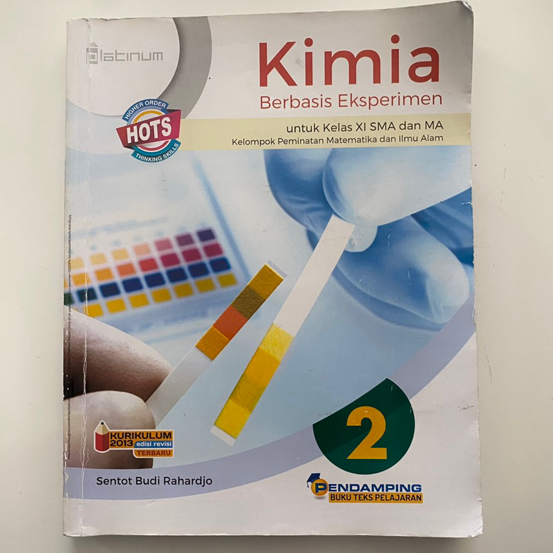 

buku kimia berbasis eksperimen kelas 11 / XI SMA 2 Kurikulum 2013 revisi Platinum