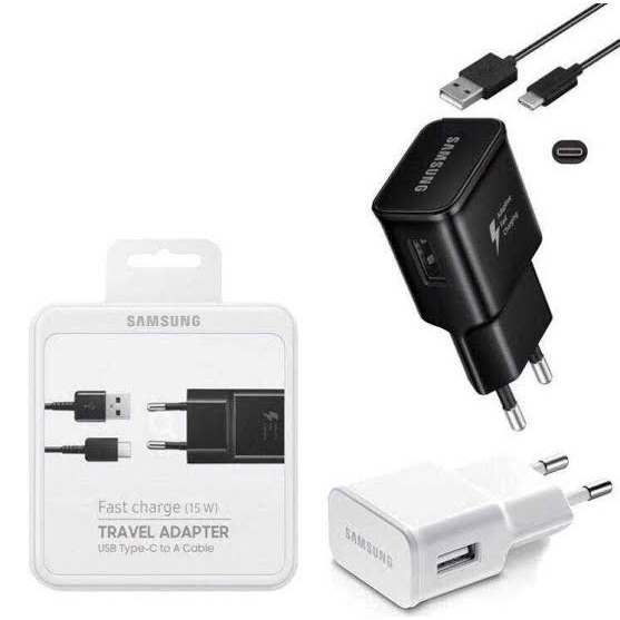 TC 15W FAST CHARGING Samsung A54 A53 A52 A52s A51 A50 A50s A34 A33 A32 A31 A30 A30s A24 A23 A22 A21s A20 A20s A14 A13 Adatpor Isi Daya CEPAT CHARGERAN HP Fast Charge Adapter charging USB TO Type C MICRO ASLI Handphone Original Bagus Murah 5G 4G 15 W S