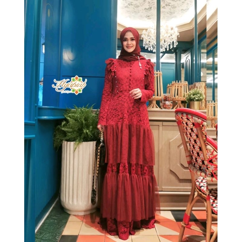 Zahra set Gamis Abaya exclusive