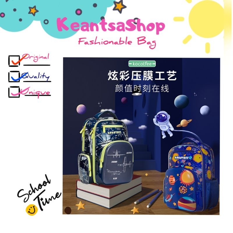 Tas Sekolah Anak Perempuan SD-Tas Sekolah Anak Laki-laki SD- Tas Sekolah Anak SD Import-Ransel Sekol