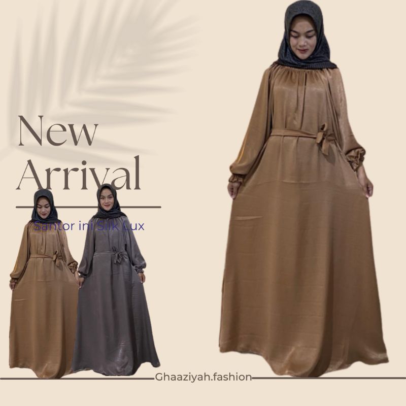 Santorini Dress Gamis Terbaru Santorini By Ghaaziyah fashion