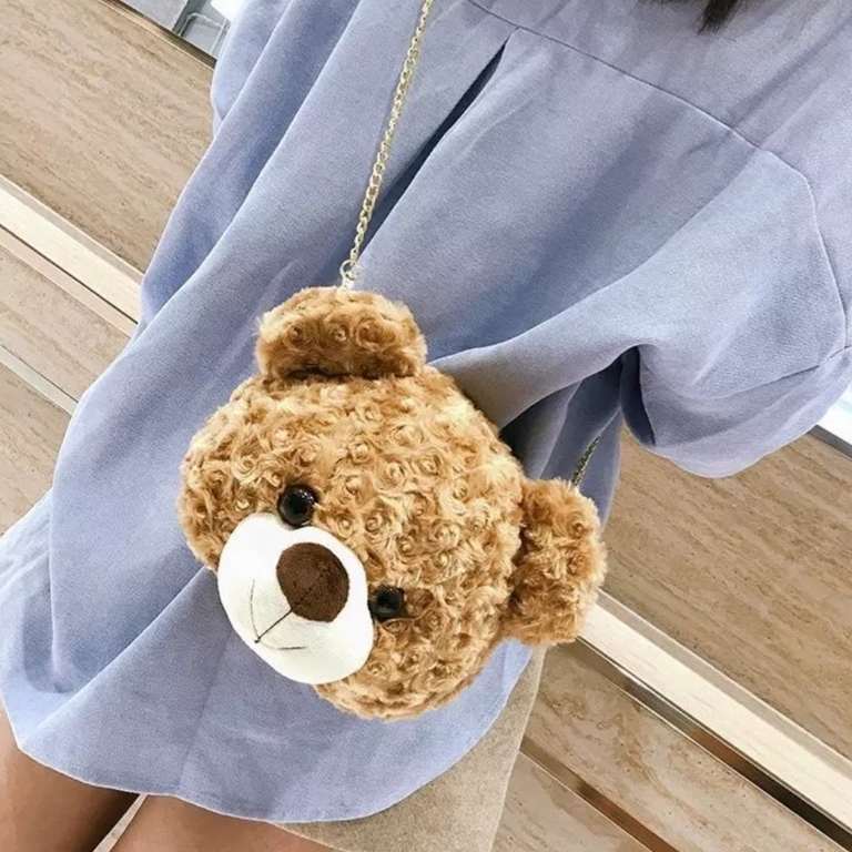 TAS SLING BAG BONEKA TEDY BEAR RM123