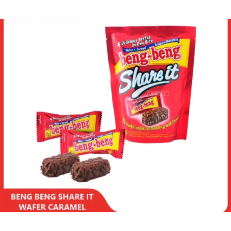 

BENG BENG sher it POUCH wafer caramel chocho isi 10 pcs