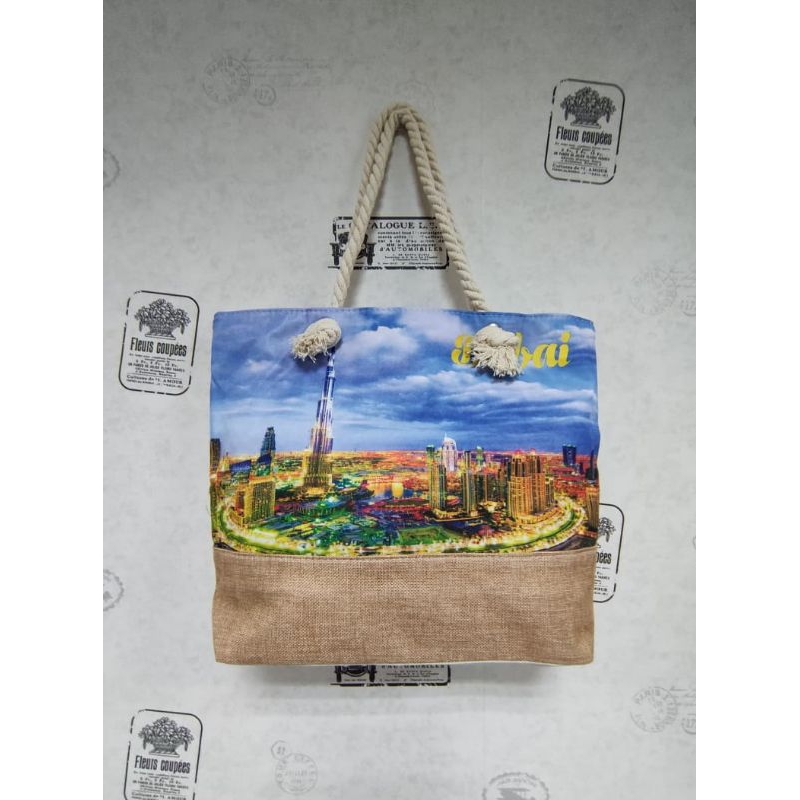 Tote bag import dubai |tas tali sumbu |tas wanita |souvenir dubai