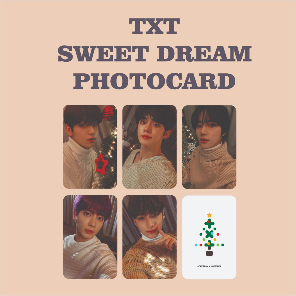 [KUKIRA] Photocard Tomorrow X Together Sweet Dream