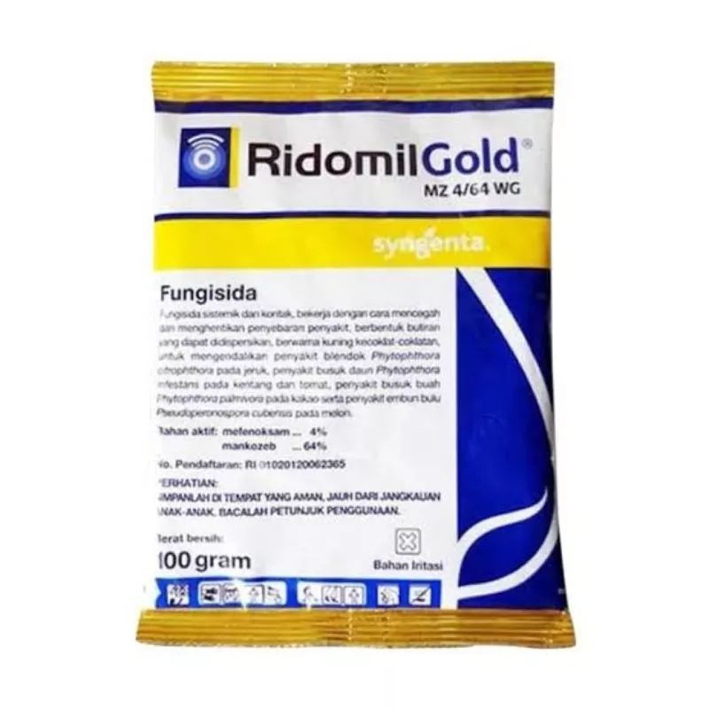 obat pertanian fungisida RIDOMILGOLD 100gr