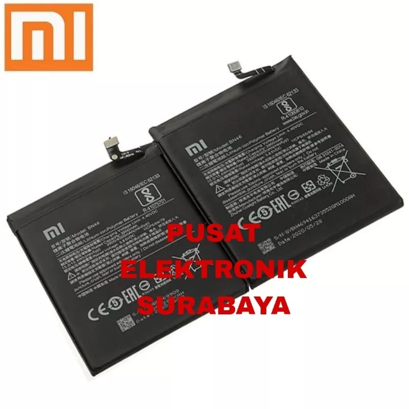 BN46 - BATERAI XIAOMI REDMI 7 / BATERAI REDMI NOTE 8 - ORI