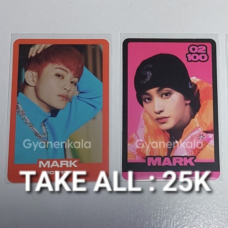 SALE photocard pc MARK nct 127 dream tc trading card scratch card md merchandise album pb photobook 