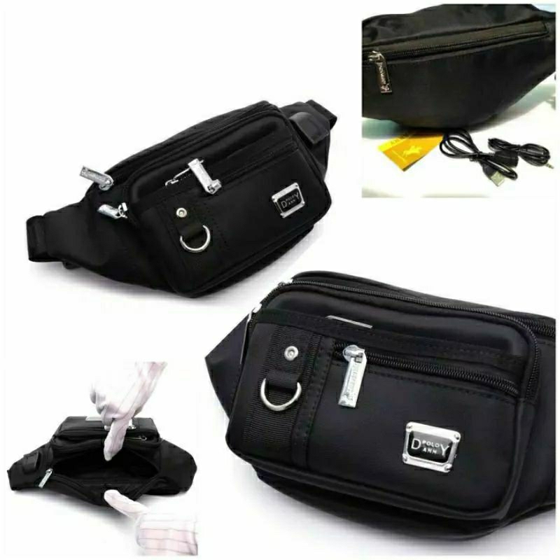 TAS SELEMPANG POLO DANNY/ TAS PINGGANG POLO DANNY ORIGINAL