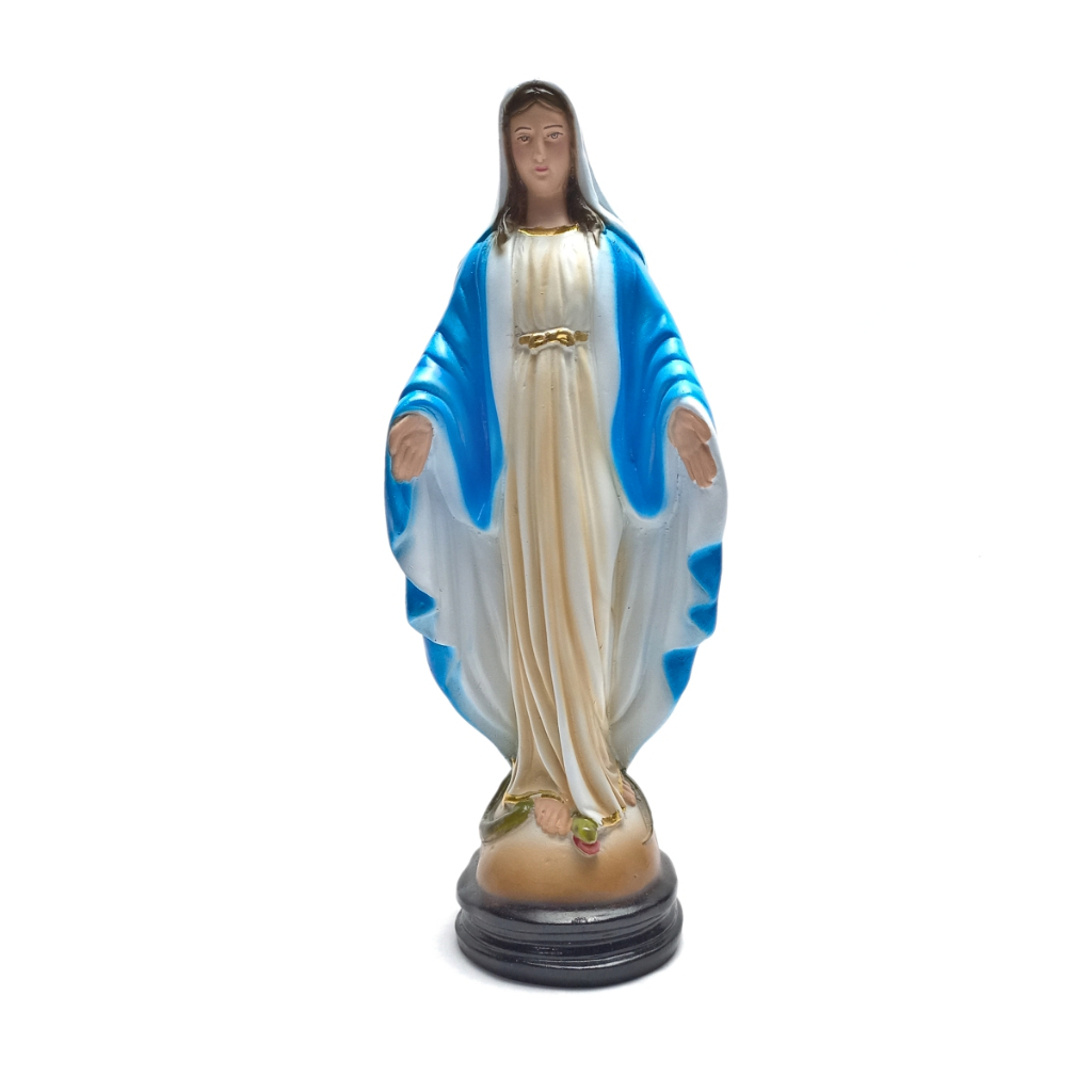 Patung Bunda Maria 30 cm/Patung Maria Tangan Terbuka/Patung Devosi Bunda Maria