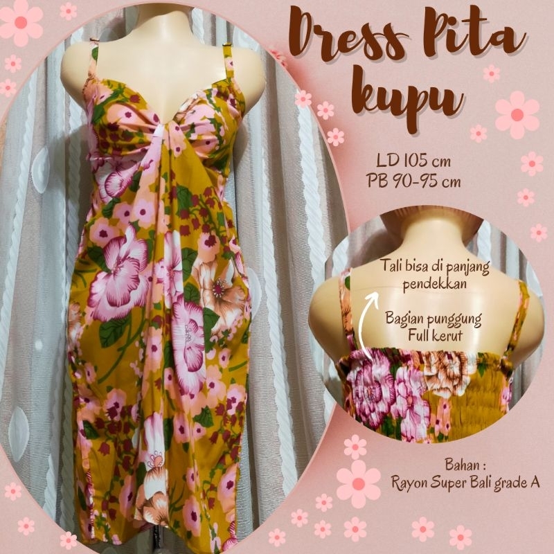 Home dress //Dress pita pendek