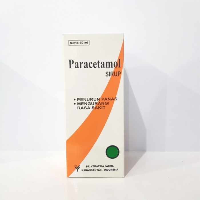 Paracetamol Sirup Yekatria 60 Ml