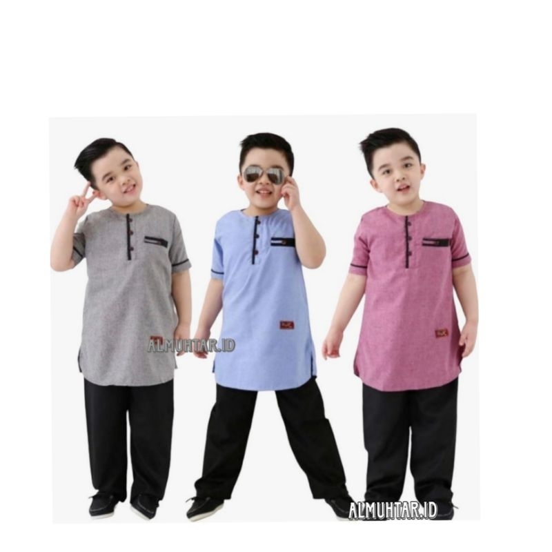 setelan kurta celana 1-10 tahun // set koko anak laki laki / one set anak bayi