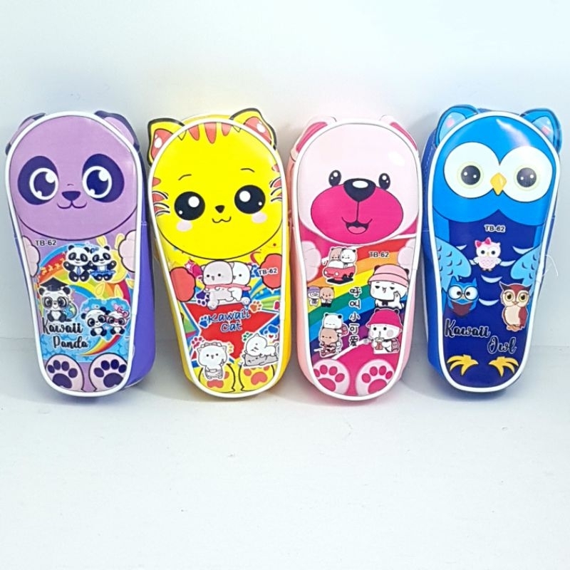 

Tempat Pensil Sleting Motif Animal TB-62
