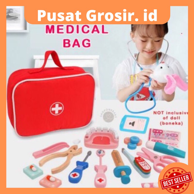 Mainan dokter dokteran (beli 2 gratis 1 mainan lucu)