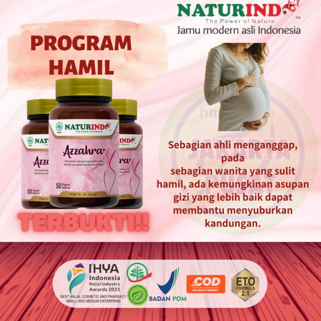 PAKET PROMIL PRIA DAN WANITA 2 BOTOL NATURINDO HERBAL