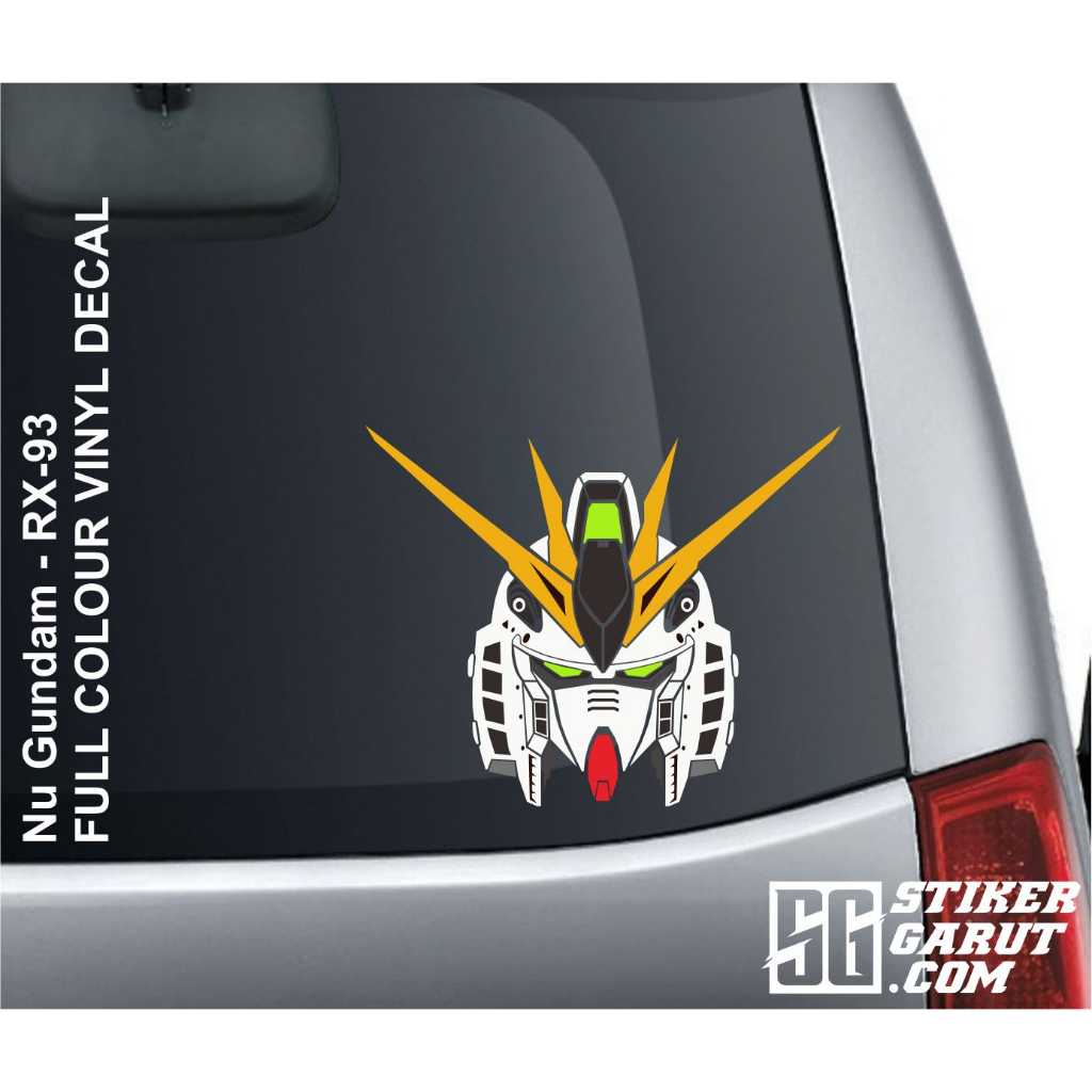Stiker Cutting Nu Gundam RX 93