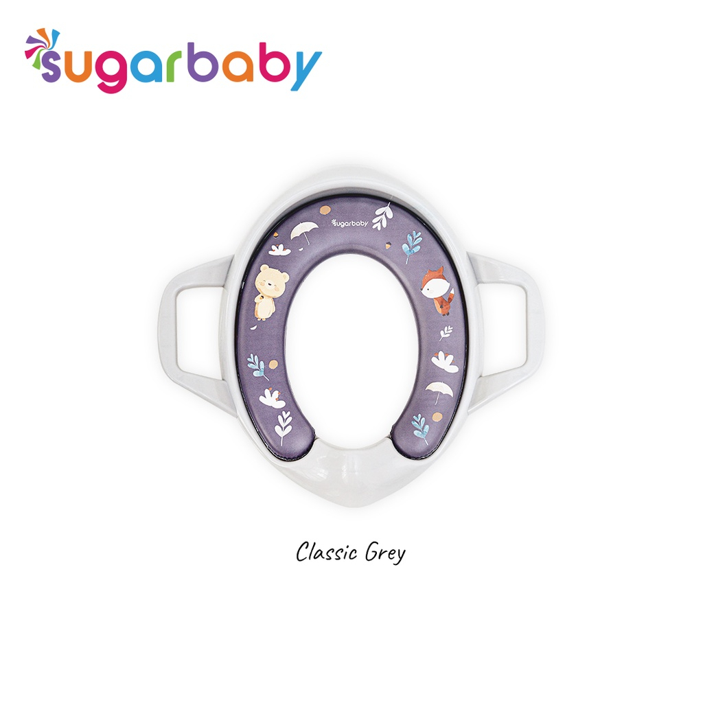 Sugarbaby Potty Seat With Handles &amp; Splash Guard/ Dudukan Toilet Anak