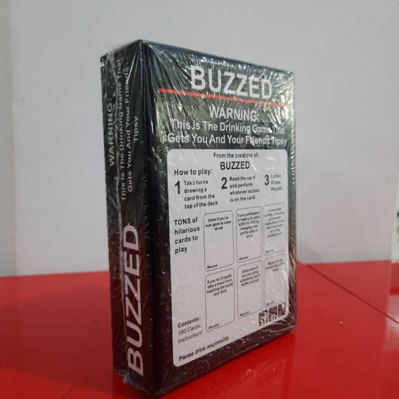 BUZZED BLACK - BOARD GAME