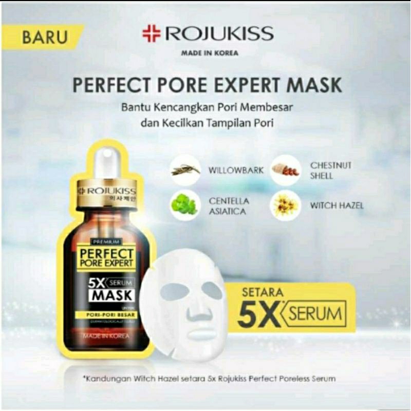 ROJUKISS Perfect Pore Expert 5X Serum Mask