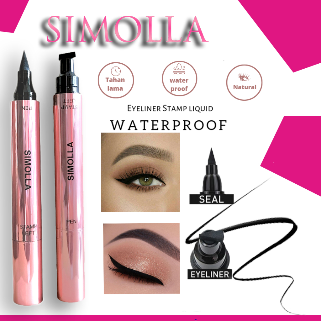 SIMOLLA EYELINER STAMP 2in1 Waterproof high quality