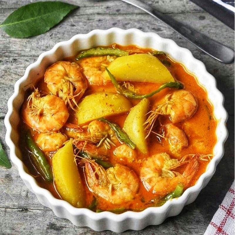 

Gulai Udang kentang