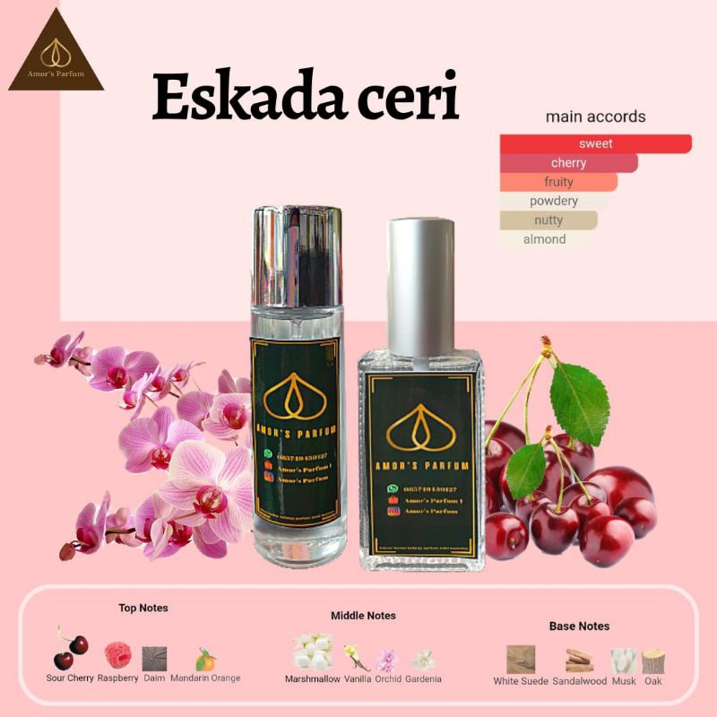 AMOR'S PARFUM ESCADA CHERRY IN THE AIR