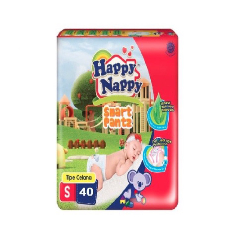 HAPPY NAPPY Popok Smart Pantz S40 / M34 / L30 / XL26 / XXL36