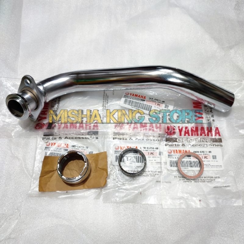Leher knalpot fizr f1zr satu set original yamaha