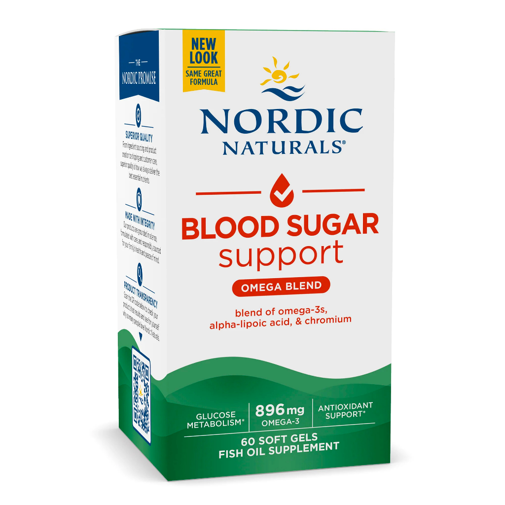 NORDIC NATURALS Omega Blood Sugar - 60 CAPS